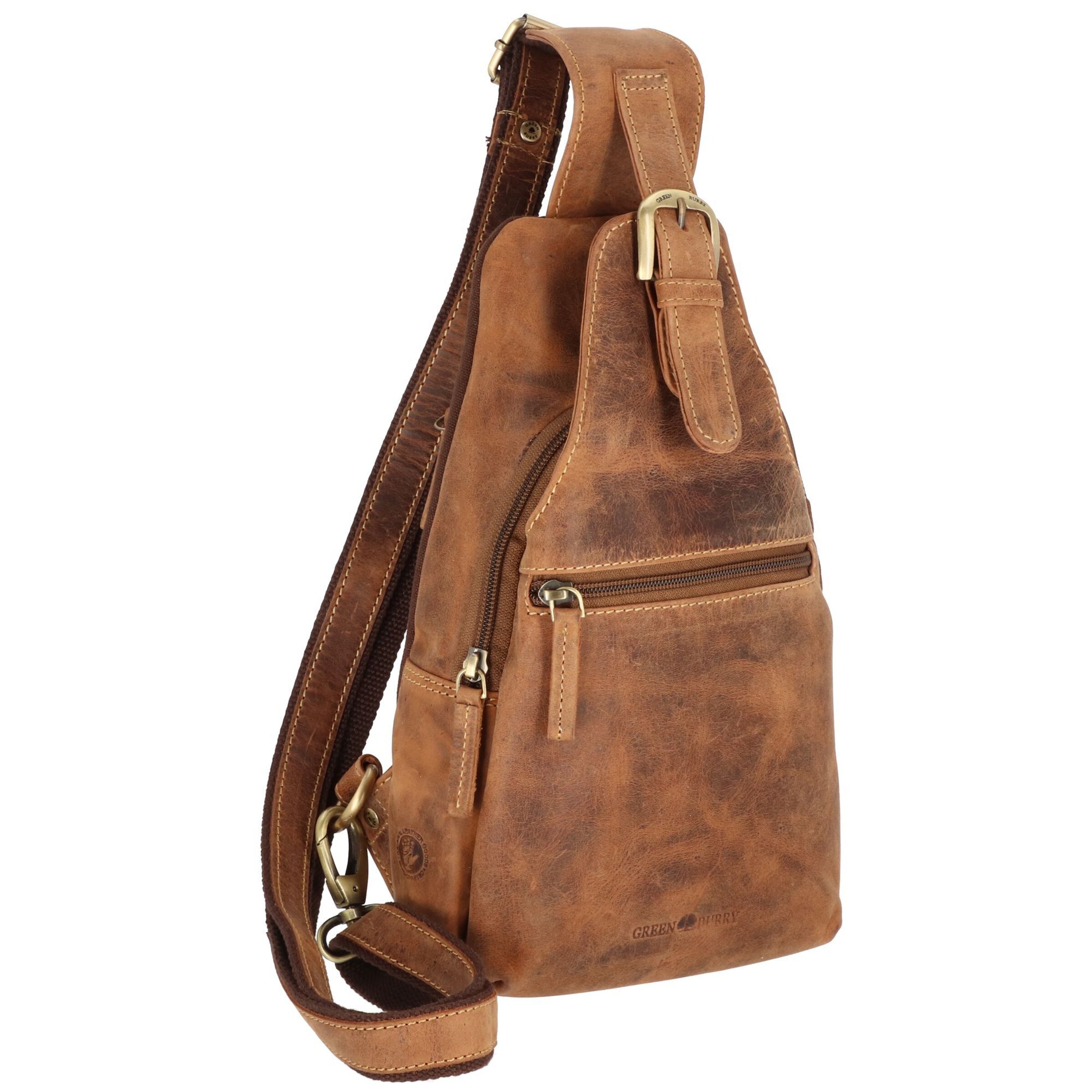 GREENBURRY Schoudertas in Bruin