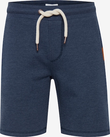 !Solid Regular Pants 'Trippo' in Blue: front