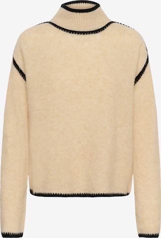CULTURE Neulepaita 'Jia Katrina' värissä beige: etupuoli