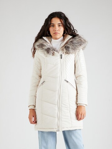 ONLY Winter Coat 'NEW LINETTE' in Beige: front