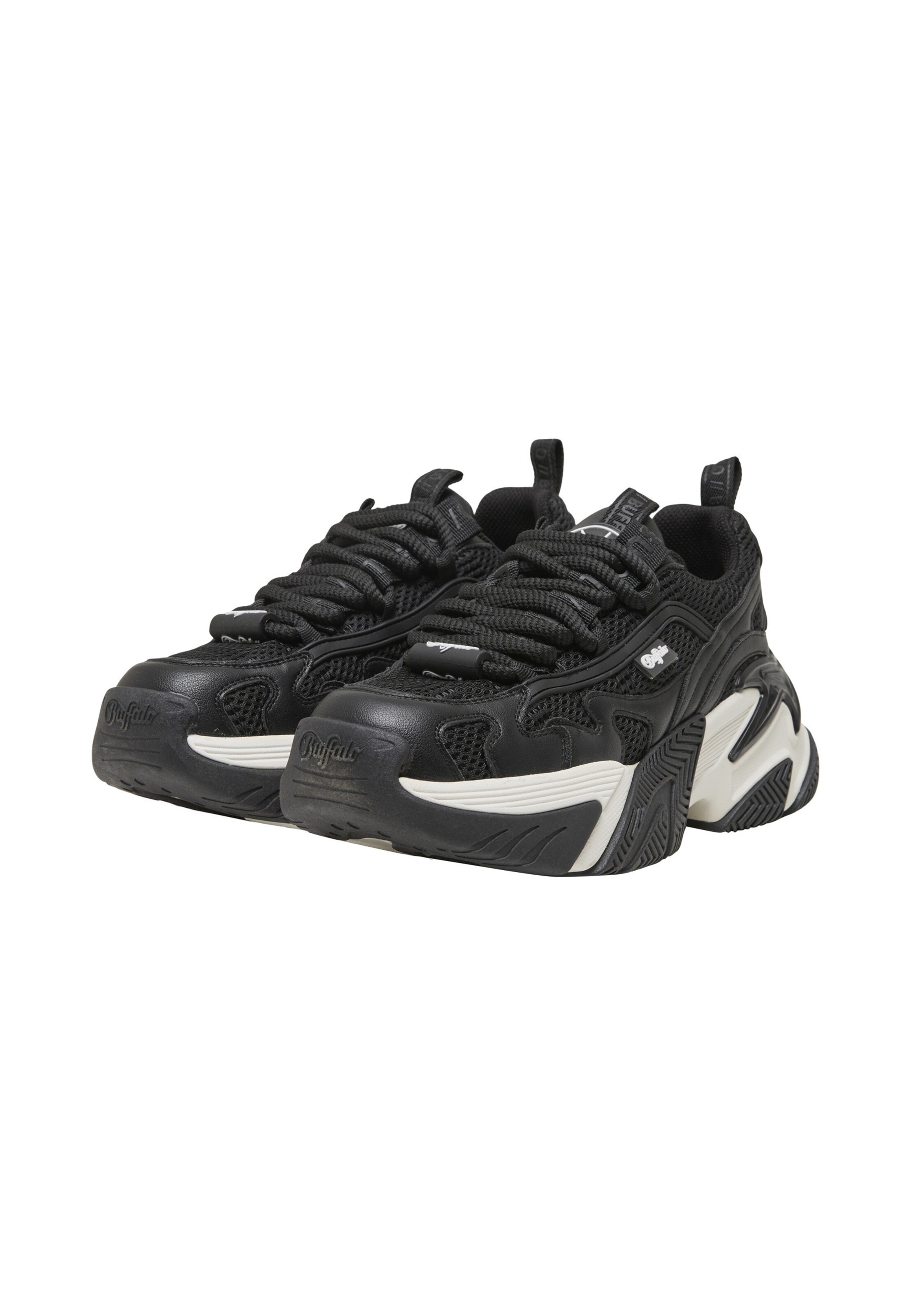 BUFFALO Sneakersy niskie 'Fion One' w kolorze czarny
