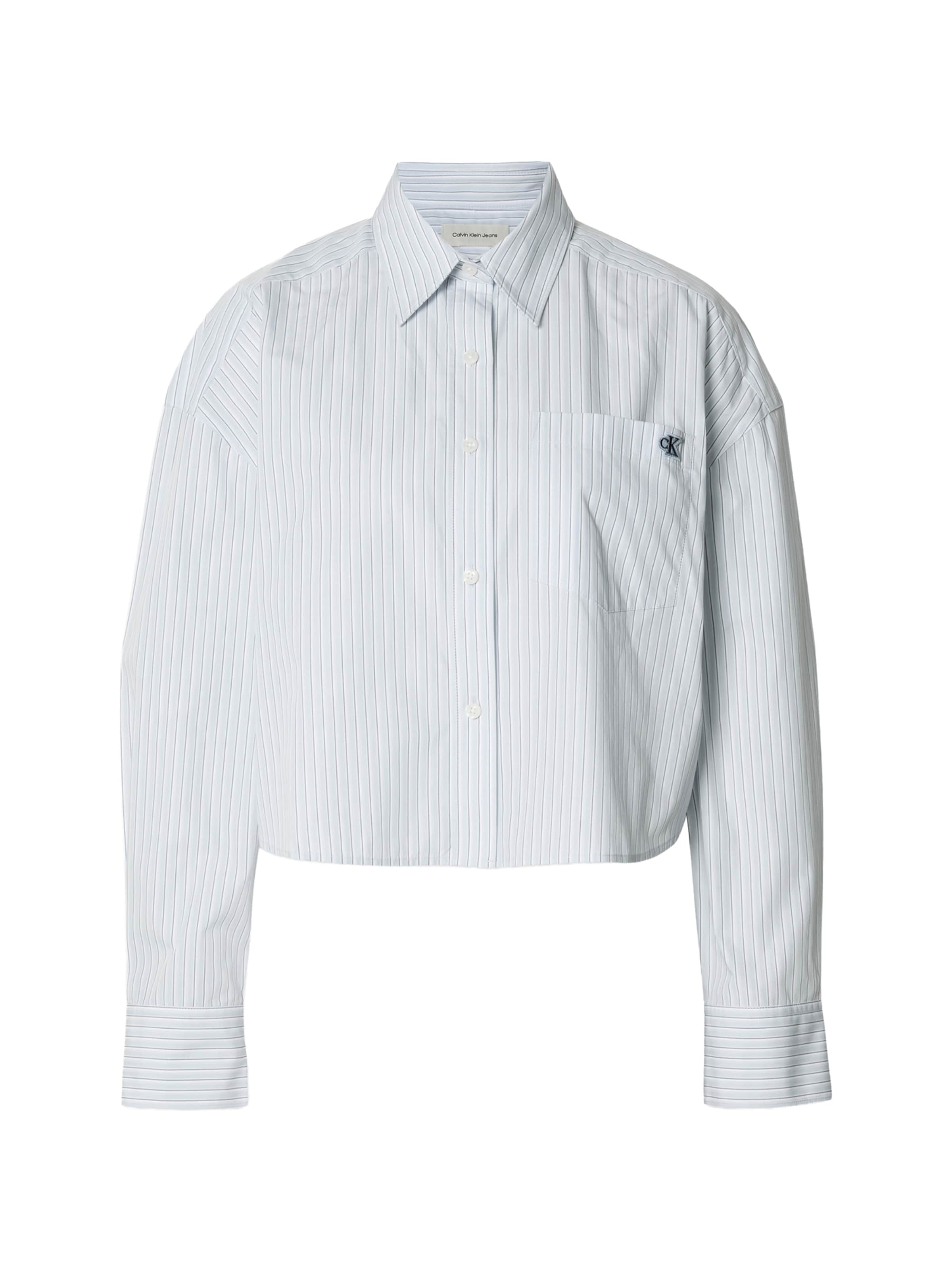 Chemisier Calvin Klein Jeans en bleu : devant