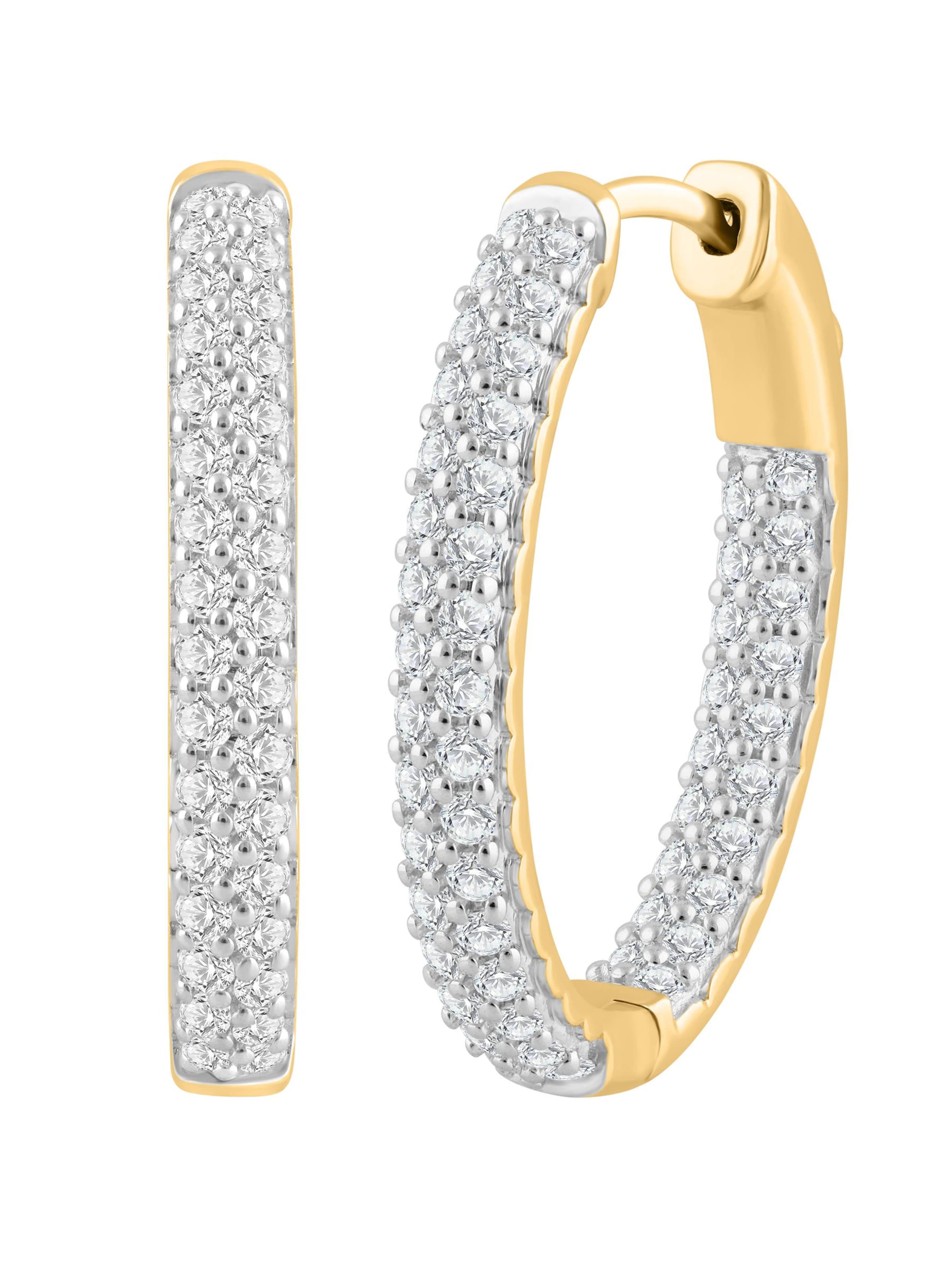 ETHISHER DIAMANTEN Earrings in Gold: front