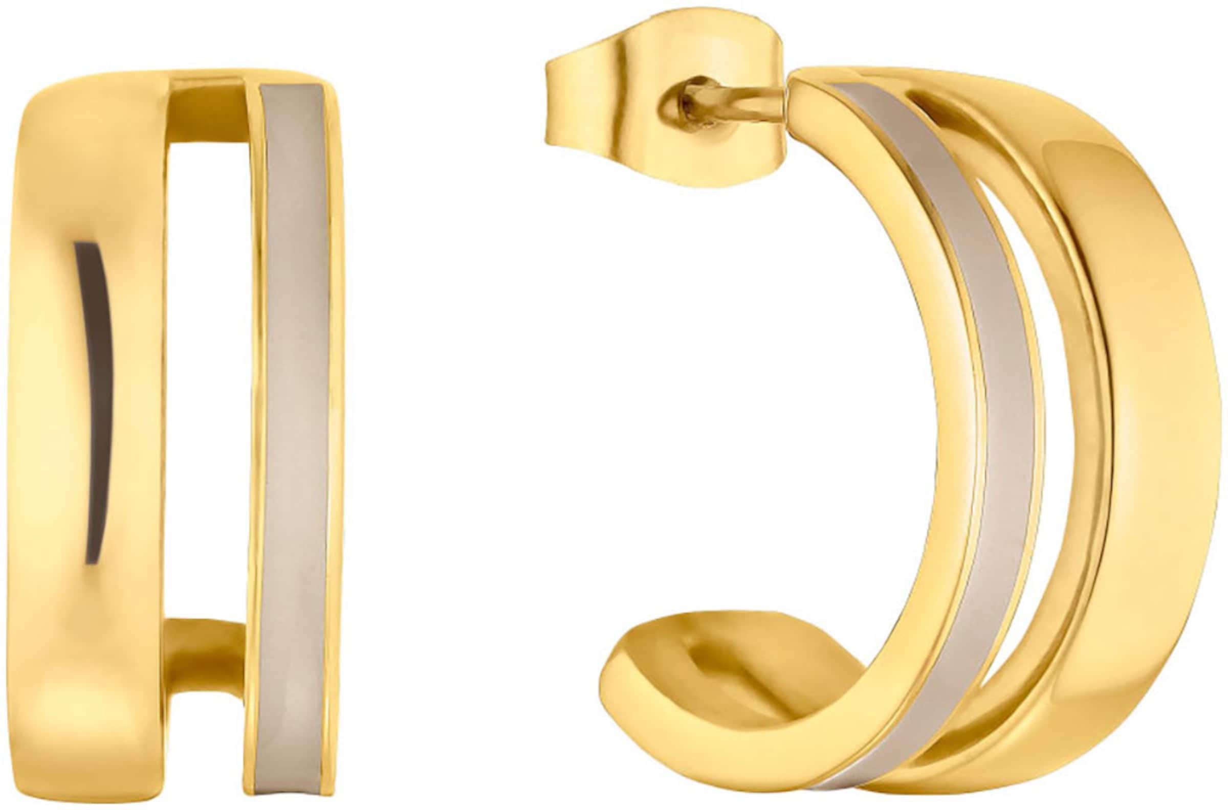 s.Oliver Ohrringe in Gold: Vorderseite