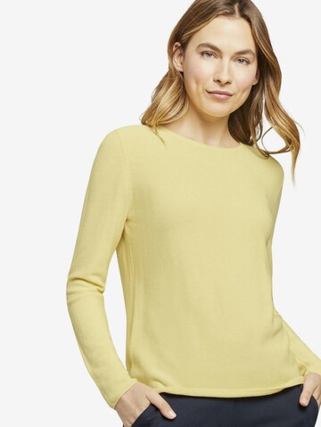 TOM TAILOR Sweater in Yellow