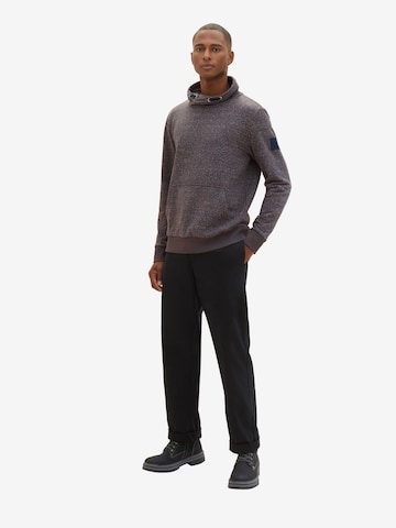 TOM TAILOR Sweatshirt in Grey