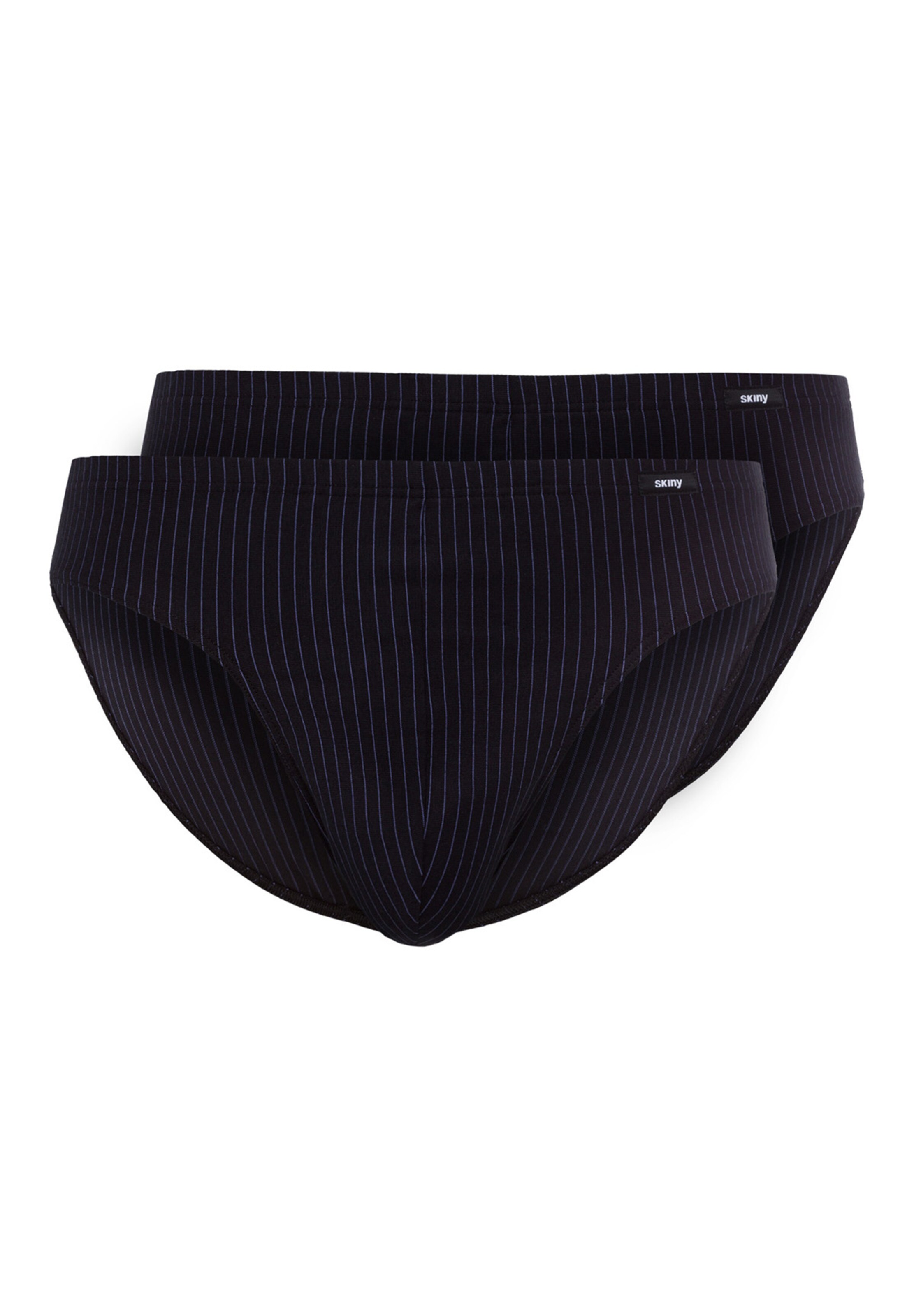 Skiny Slip in Black: front