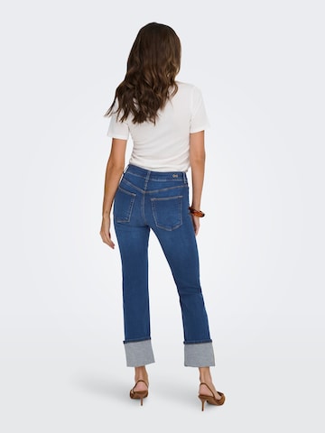 JDY Regular Jeans 'JDYFina' in Blauw