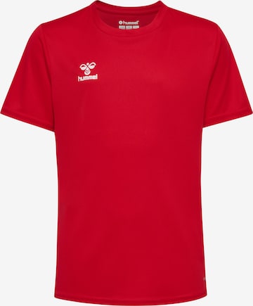 Hummel Functioneel shirt in Rood: voorkant