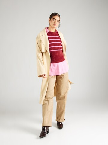 ONLY Pullover 'ONLPIUMO' in Rot