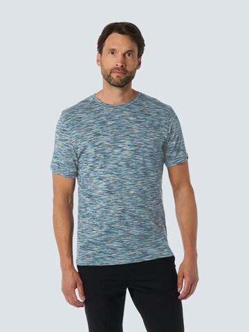 No Excess - Camisa em azul: frente