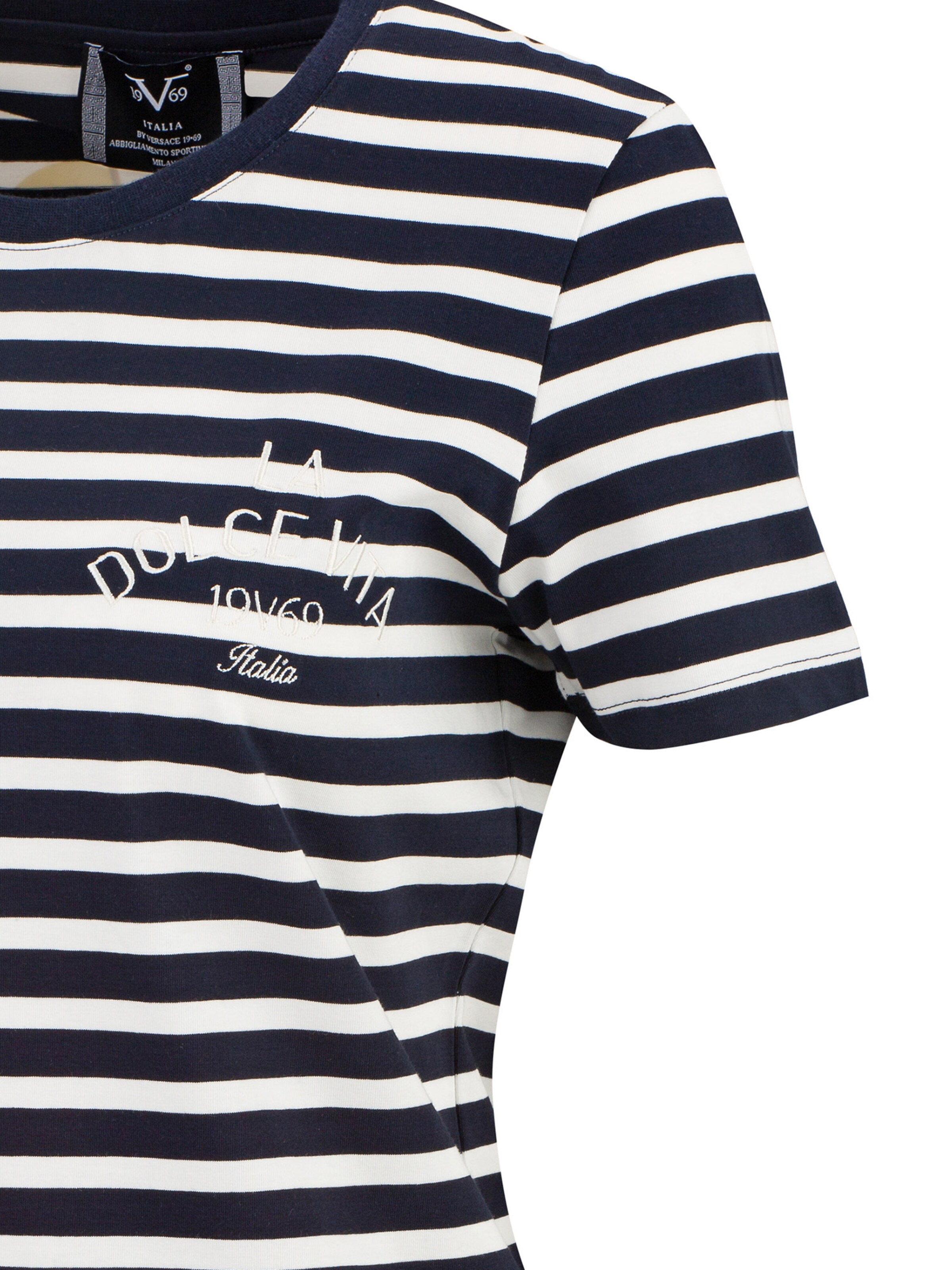 19V69 ITALIA Póló 'Bella Marina' - kék