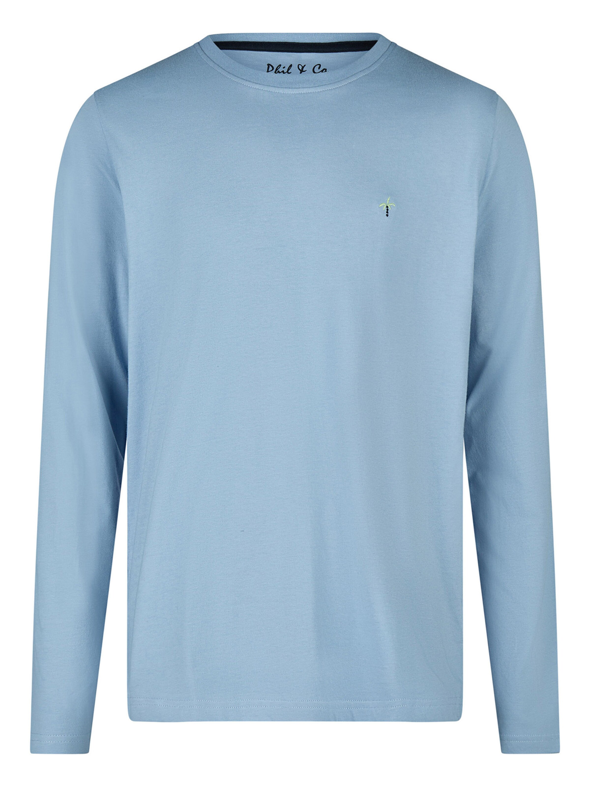 Phil & Co. Berlin Pajamas long ' Classics ' in Blue