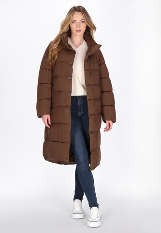 Manteau d’hiver Yuka en marron