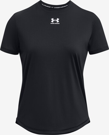 UNDER ARMOUR Funktionsshirt 'Pro' in Schwarz: predná strana