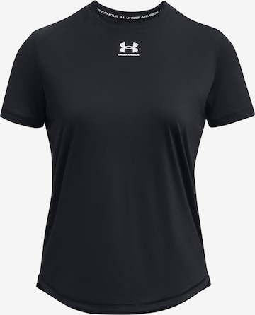 UNDER ARMOUR Λειτουργικό μπλουζάκι 'Pro' σε μαύρο: μπροστά
