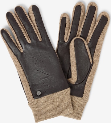 Pearlwood Handschuhe ' Smilla ' in Schwarz: Vorderseite