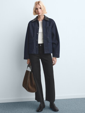 MANGO Regularen Kavbojke 'CATHERIN' | črna barva