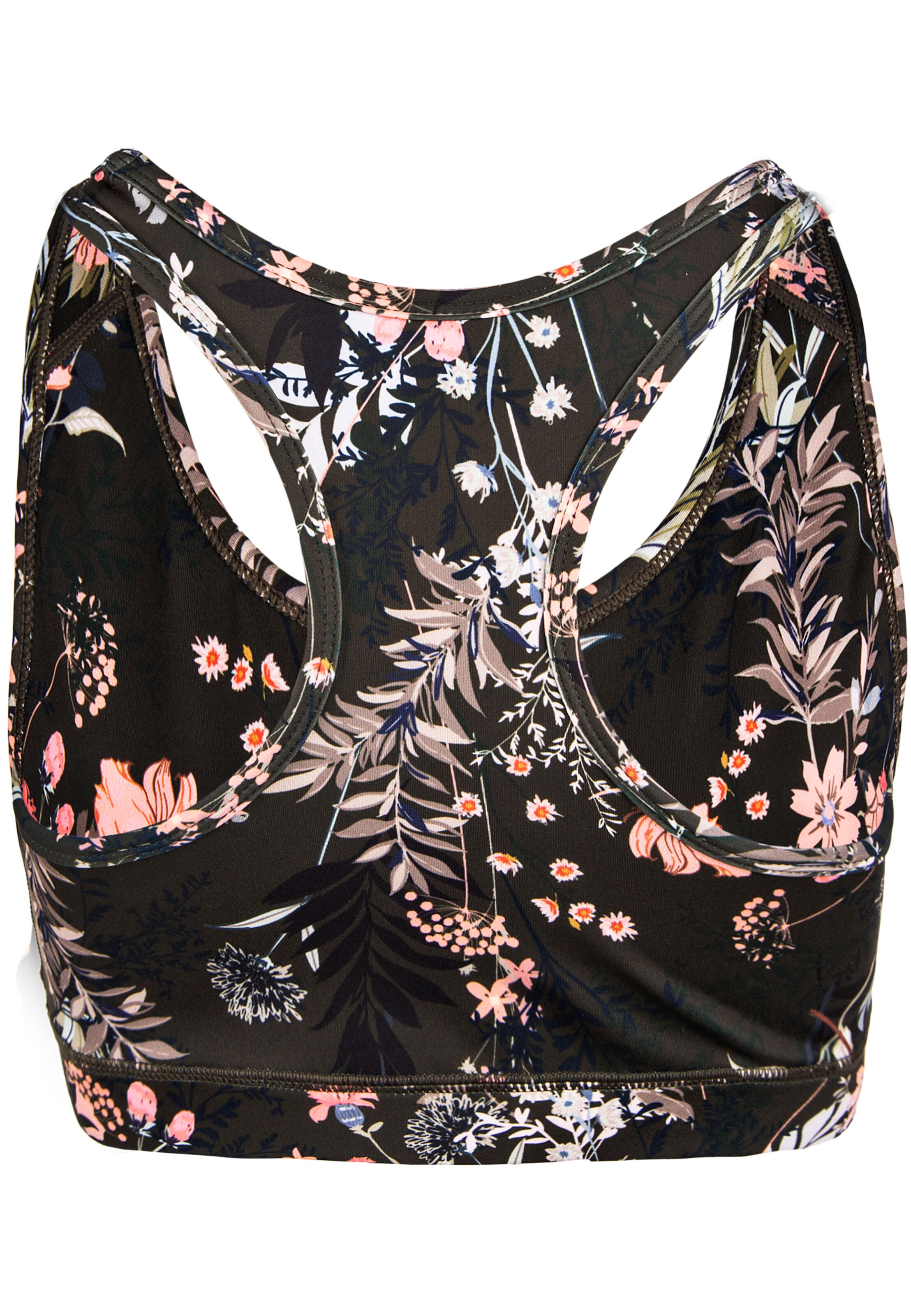 Athlecia Bustier Sport-BH in Braun