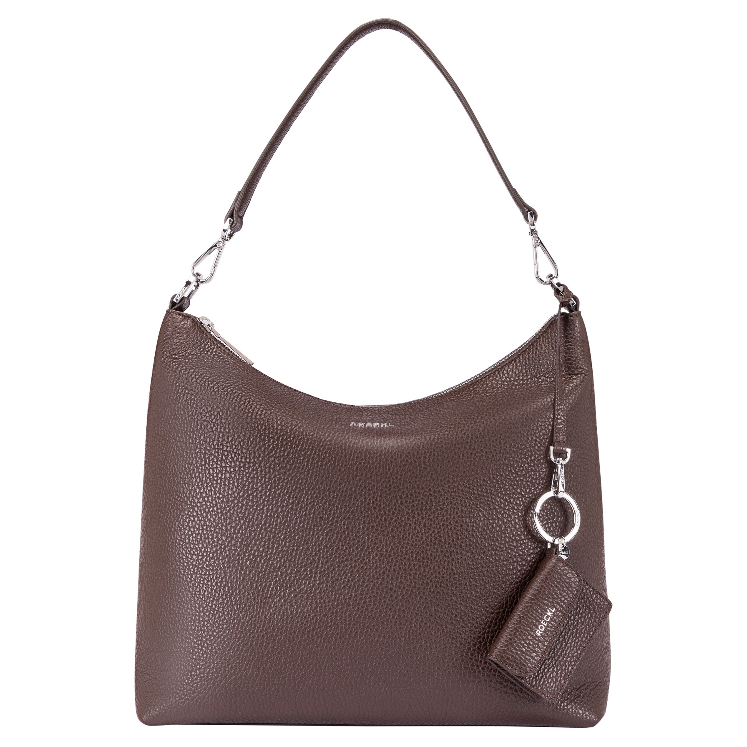 Roeckl Schoudertas 'DIANA SCHULTERTASCHE MEDIUM' in de kleur Bruin, Productweergave