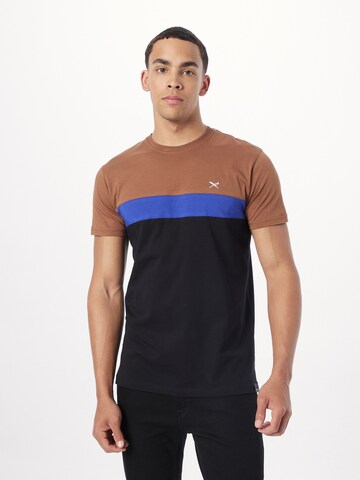 Iriedaily Regular fit T-shirt 'Court' i svart: framsida