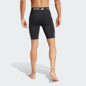ADIDAS PERFORMANCE Skinny Παντελόνι φόρμας σε μαύρο