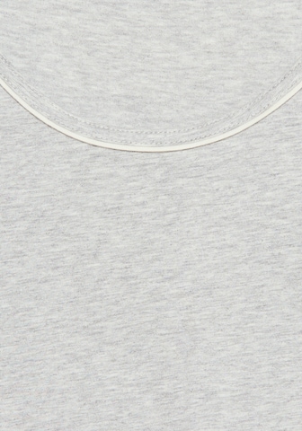 LASCANA - Camiseta para dormir en gris