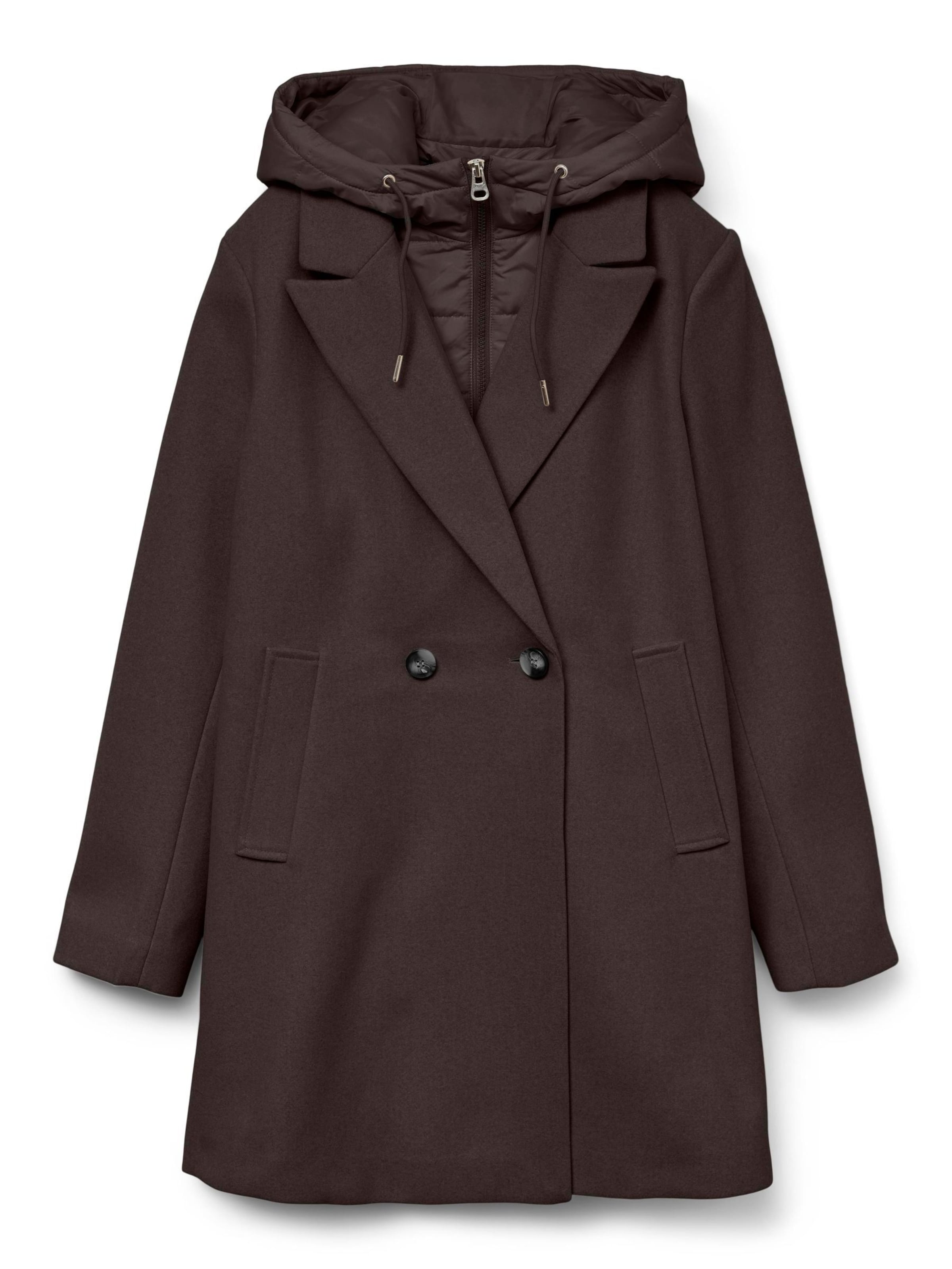 VERO MODA Overgangsfrakke 'GRACE' i brun: forside