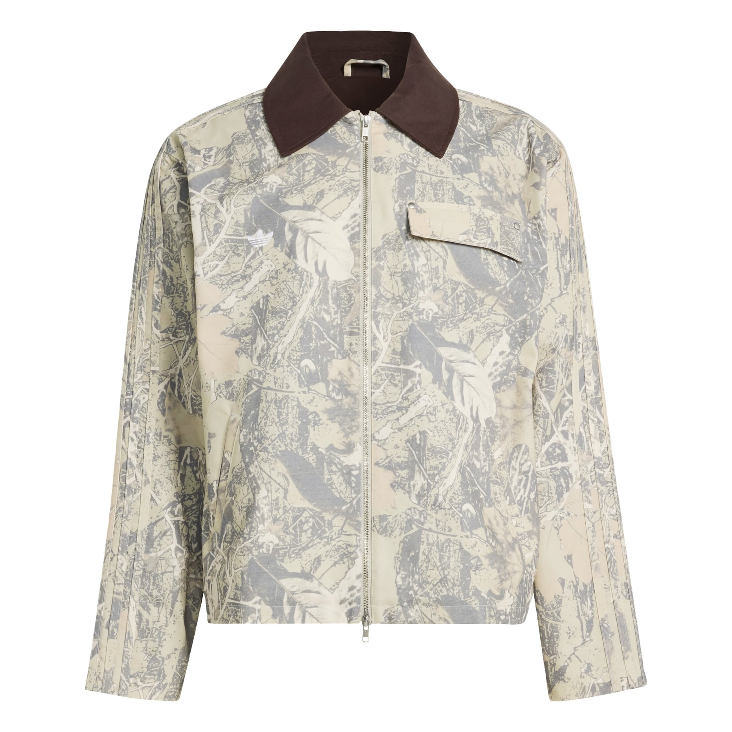 ADIDAS ORIGINALS Between-season jacket in Beige / Grey, Item view