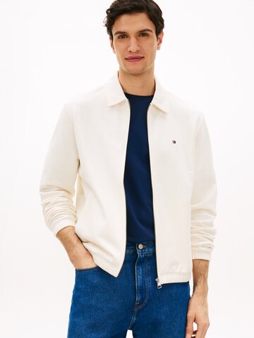 TOMMY HILFIGER Přechodná bunda 'ESSENTIAL' – bílá: přední strana