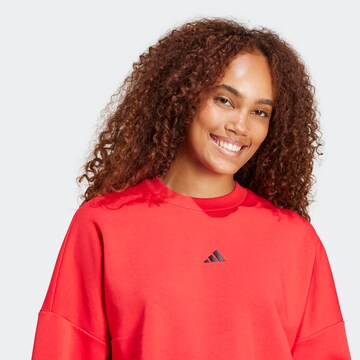 ADIDAS SPORTSWEAR Αθλητική μπλούζα φούτερ σε κόκκινο