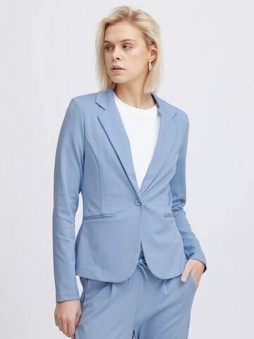 Blazer 'Kate' ICHI en bleu : devant