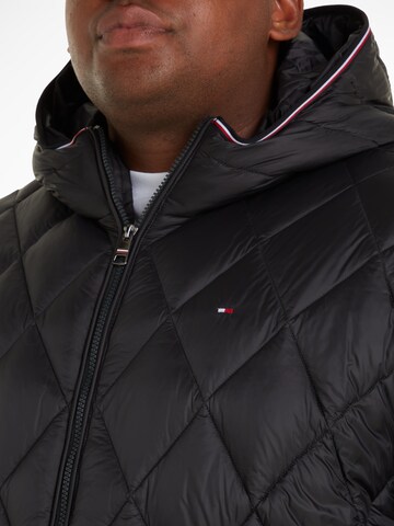 Giacca invernale di Tommy Hilfiger Big & Tall in nero