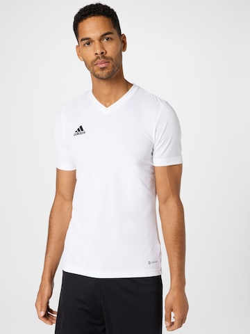 ADIDAS SPORTSWEAR Performance Shirt 'Entrada 22' in White: front