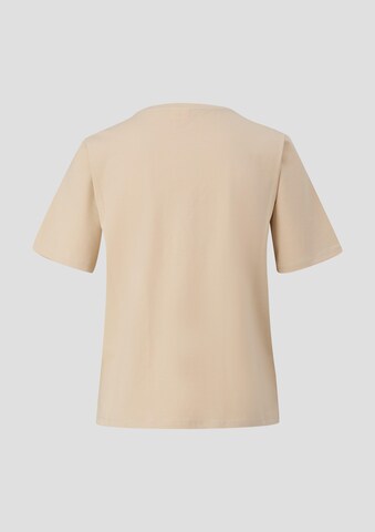 T-shirt s.Oliver BLACK LABEL en beige