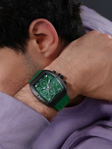 POLICE Analoog horloge 'Coswig' in Groen