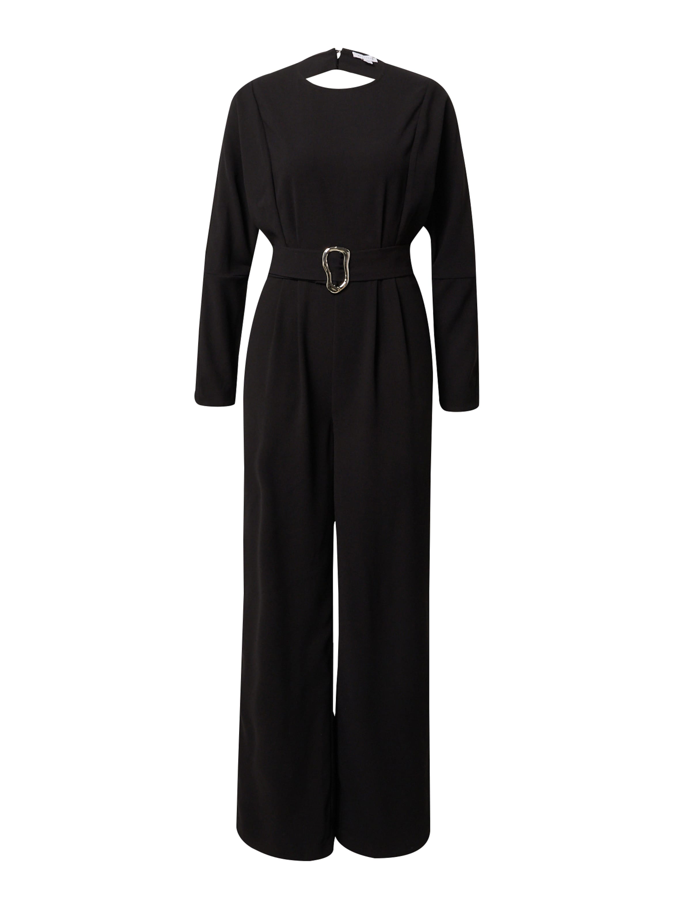 Warehouse Jumpsuit in Black: front