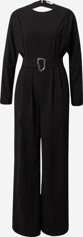 Warehouse Jumpsuit in Zwart: voorkant