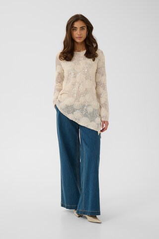 CULTURE - Camiseta 'SUSAN' en beige