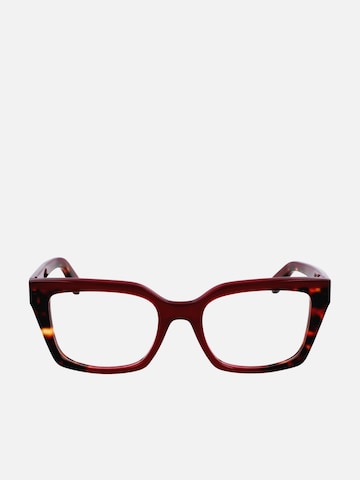 FERRAGAMO Sonnenbrille 'Ferragamo SF3010 Opaline burgundy/red tortoise 52/19/140 WOMAN Eyewear Frame'‌ in Rot: Vorderseite