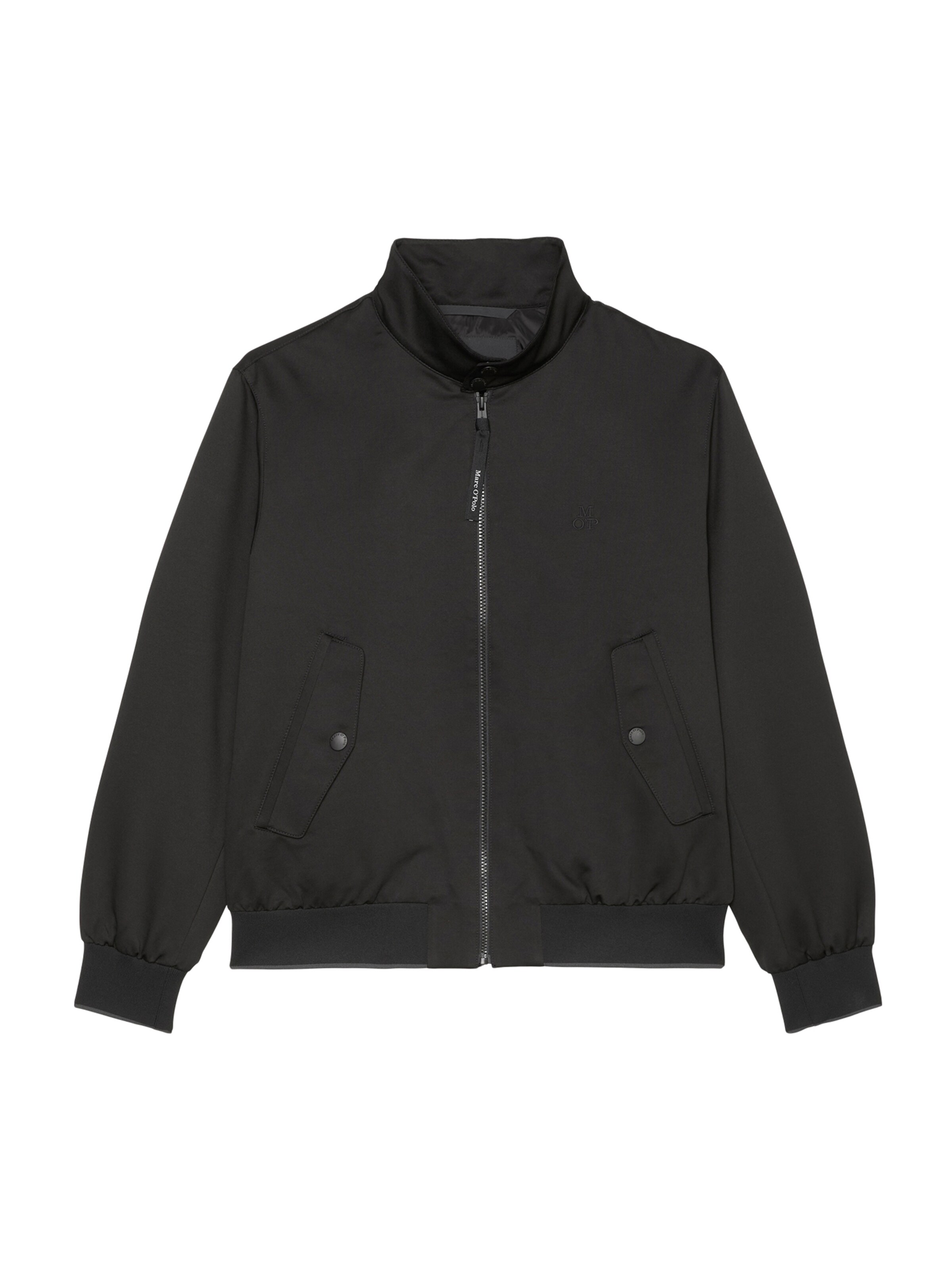 Veste mi-saison 'Essential Harrington' Marc O'Polo en noir : devant