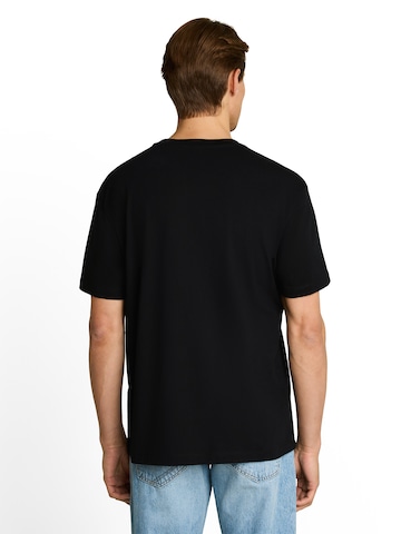 TOM TAILOR DENIM Póló - fekete