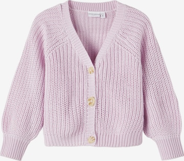 NAME IT Knit Cardigan 'Valea' in Pink: front