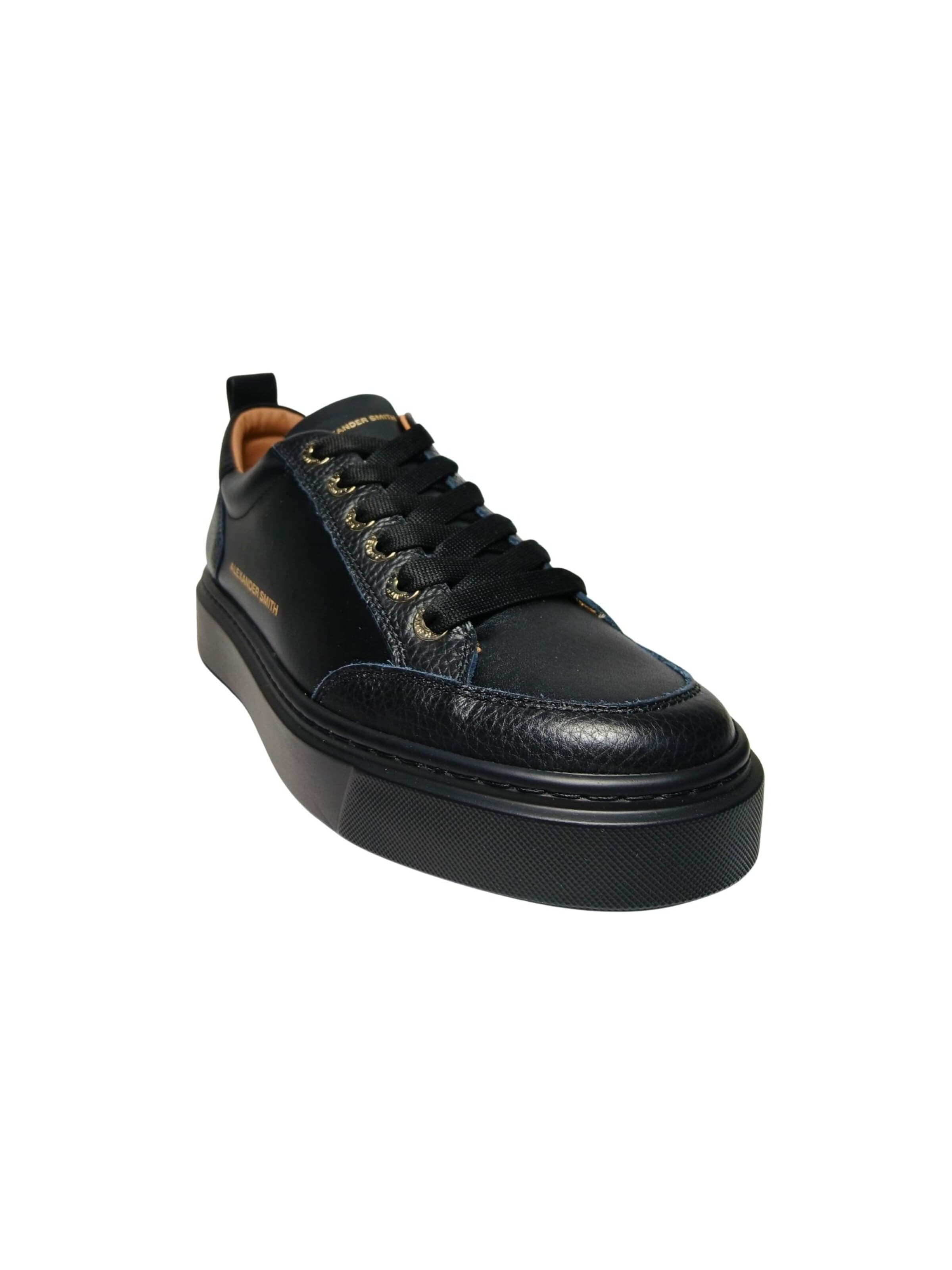 Alexander Smith Sneakers laag in Zwart: voorkant