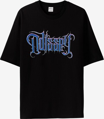 Bershka T-Shirt in Schwarz: predná strana