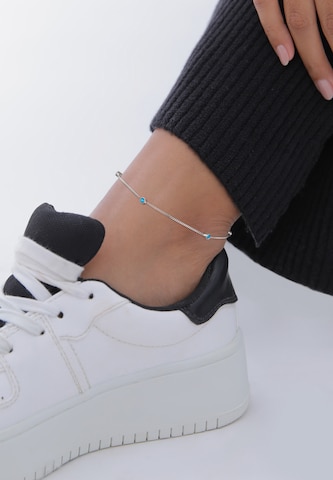 ELLI Foot Jewelry in Silver: front