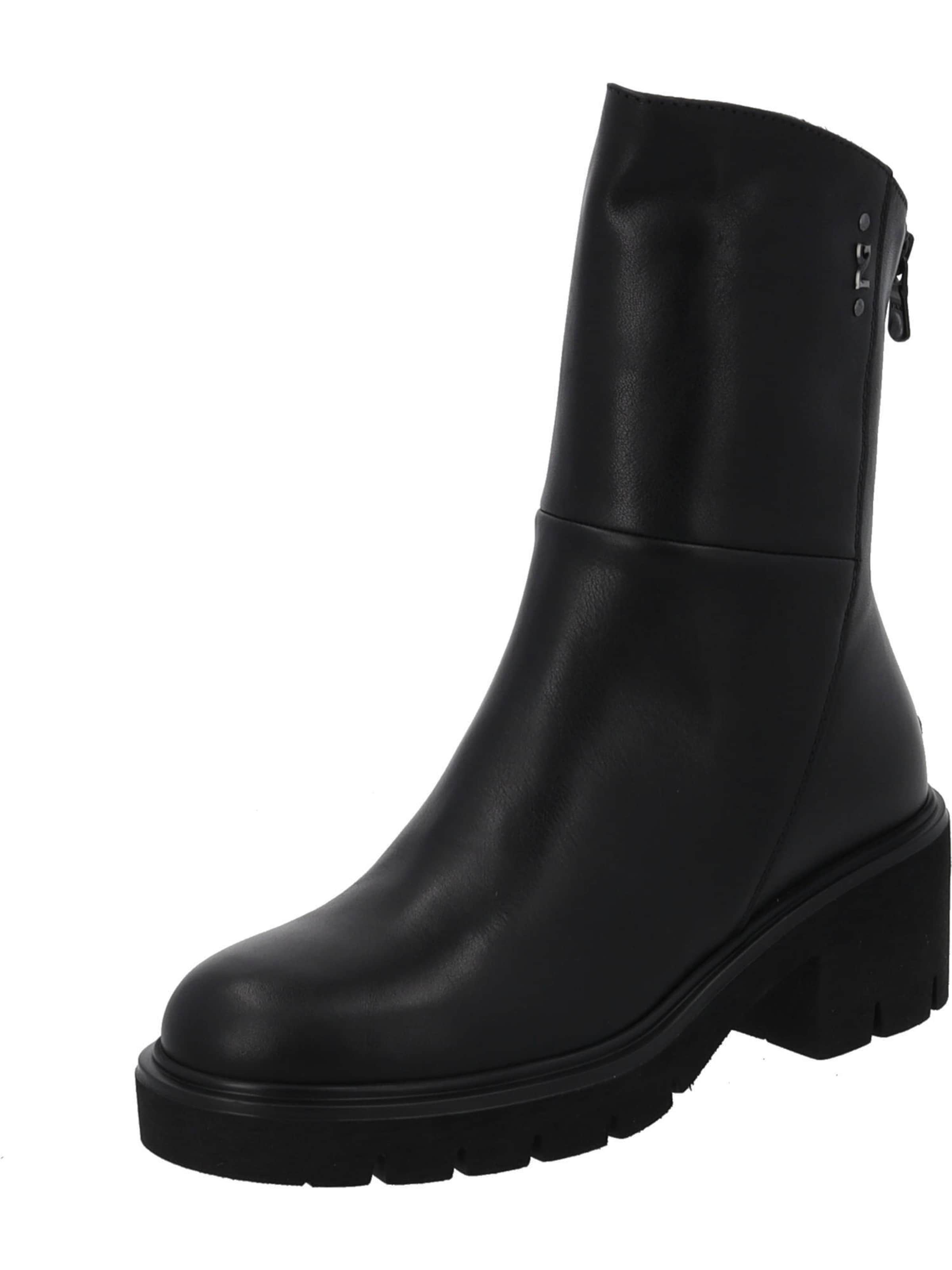 Nero Giardini Enkellaarsjes in Zwart: voorkant