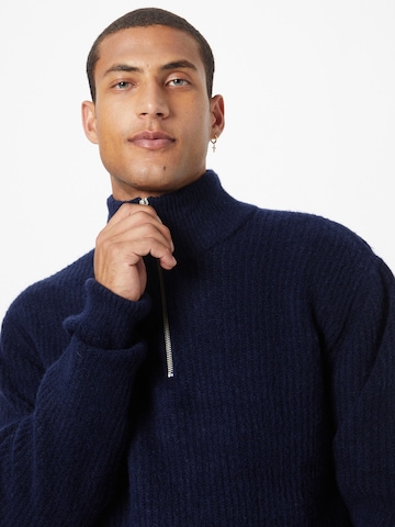 minimum Sweter 'Blain' w kolorze niebieski
