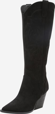 Dorothy Perkins Stiefel 'Kordelia' in Schwarz: predná strana