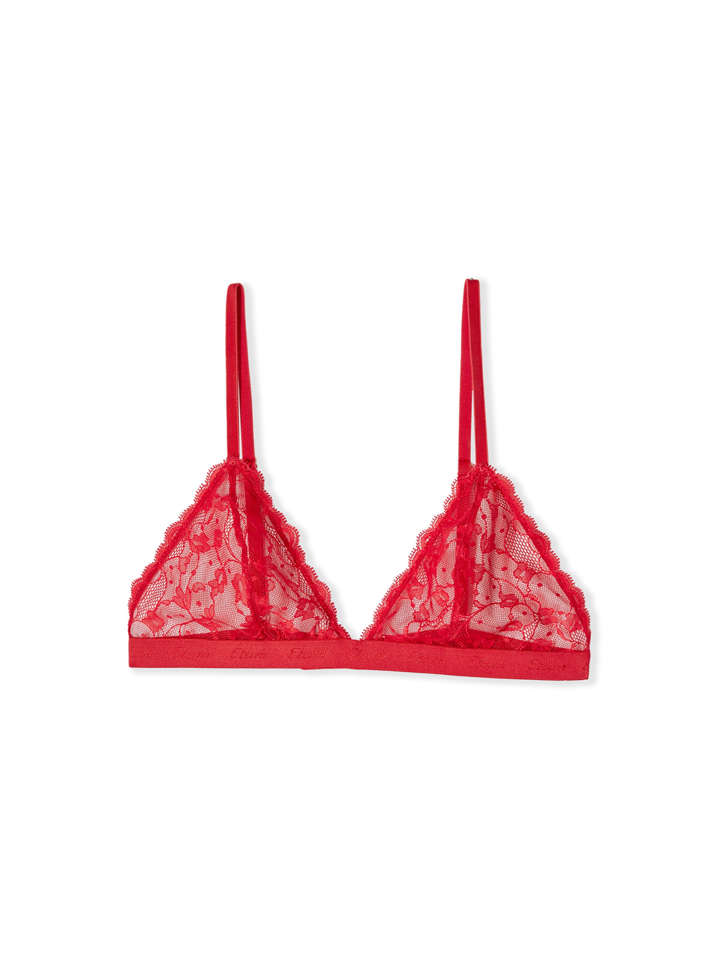 Triangolo Reggiseno 'Folie' di ETAM in rosso: frontale